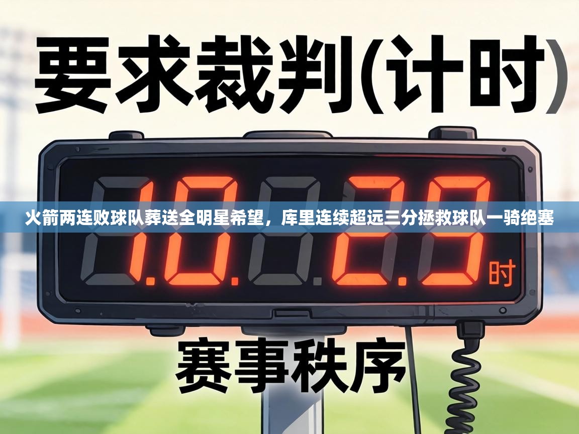 火箭两连败球队葬送全明星希望,库里连续超远三分拯救球队一骑绝塞 第2张